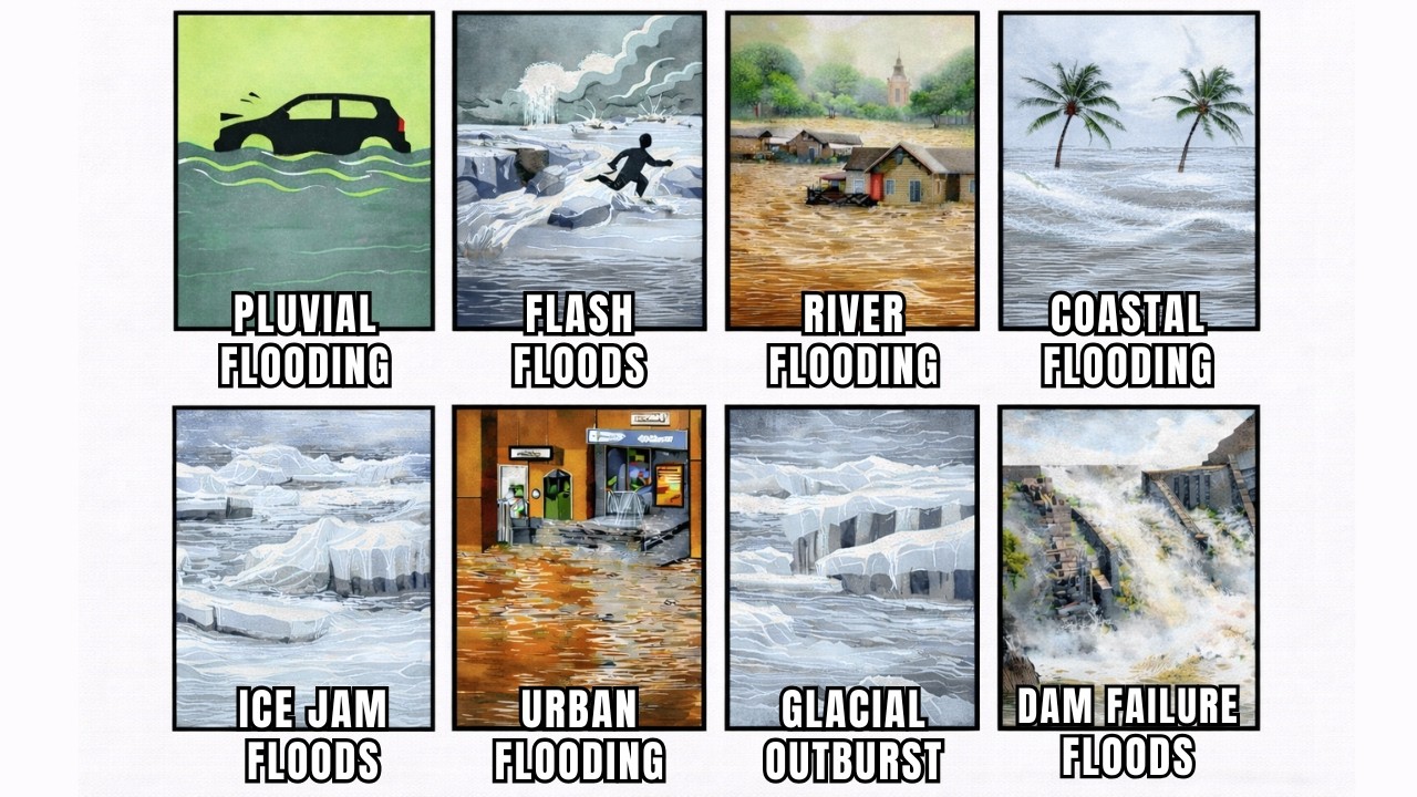 Everyy MAJOR Flood Type Explained (The Deadliest One Has No Warning)