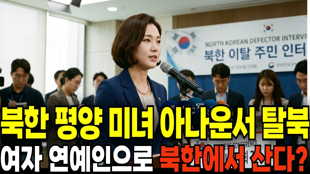 평양 미녀 아나운서가 본 북한 열병식에 가려진 추악한 모습. 한국이 부강 한 나라가 될수 밖에 없습니다.