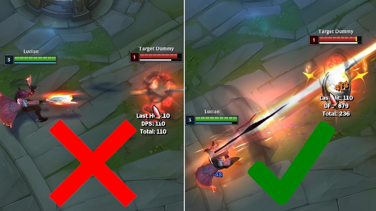 How to Animation Cancel on Lucian!