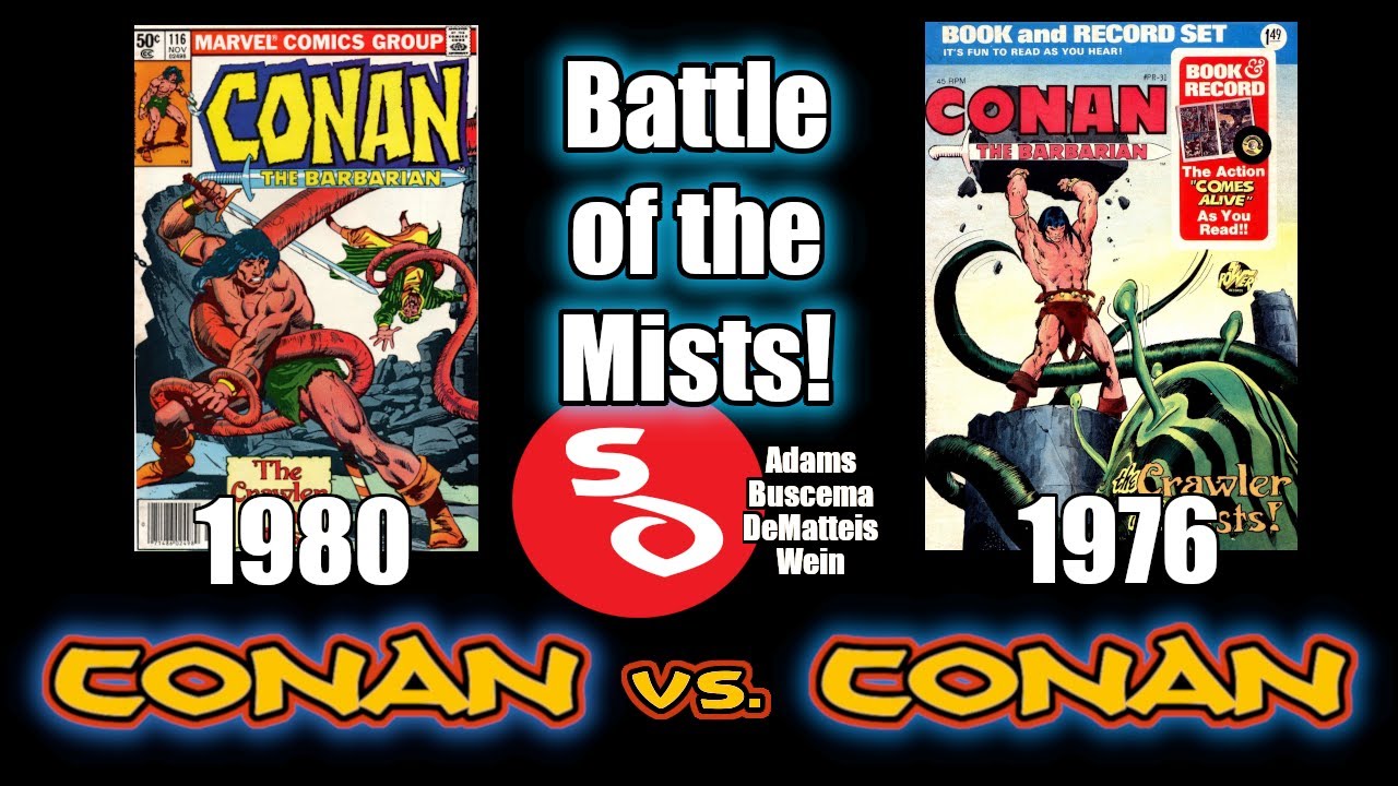 Battle of the Mists! ULTIMATE comparison of a &lsquo;Conan the Barbarian' classic! 1980 vs. 1976!