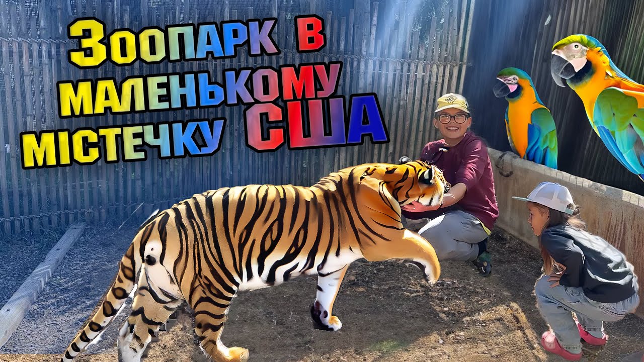 Зоопарк в маленькому містечку США. #сімя #сша #зоопарк