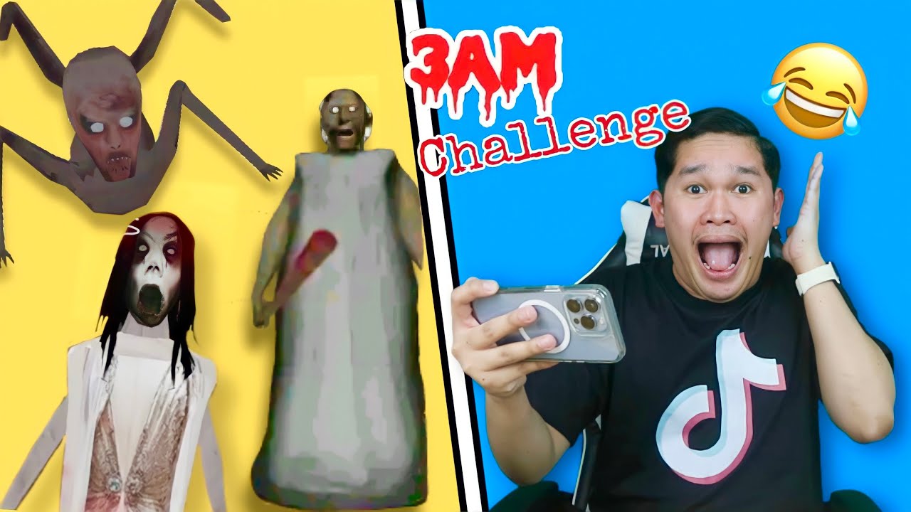 PLAYING SCARY GAMES AT 3:AM CHALLENGE (gulat yarn?) | Stephen