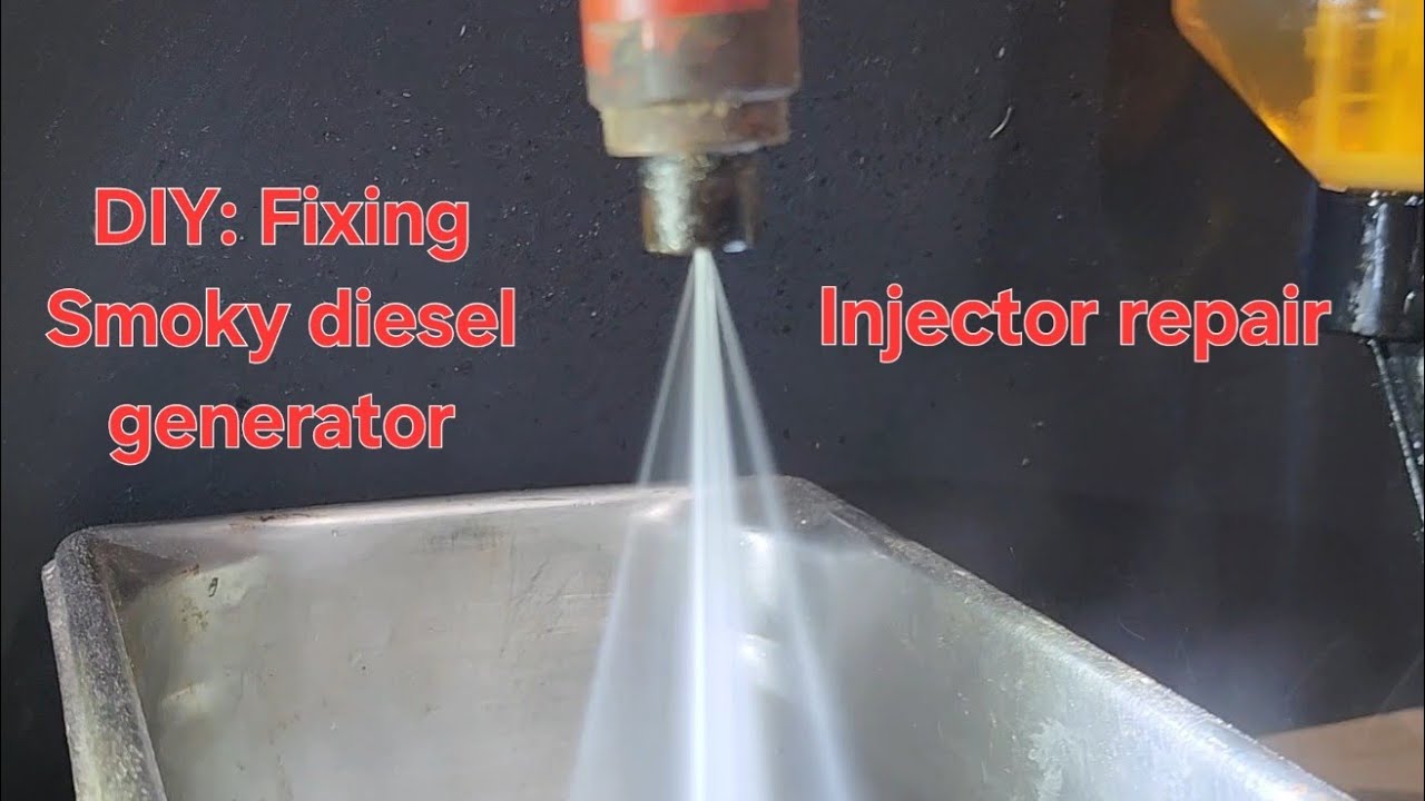 Trawler DIY- Fixing smoking Westerbeke diesel generator for cheap: Injector refurb