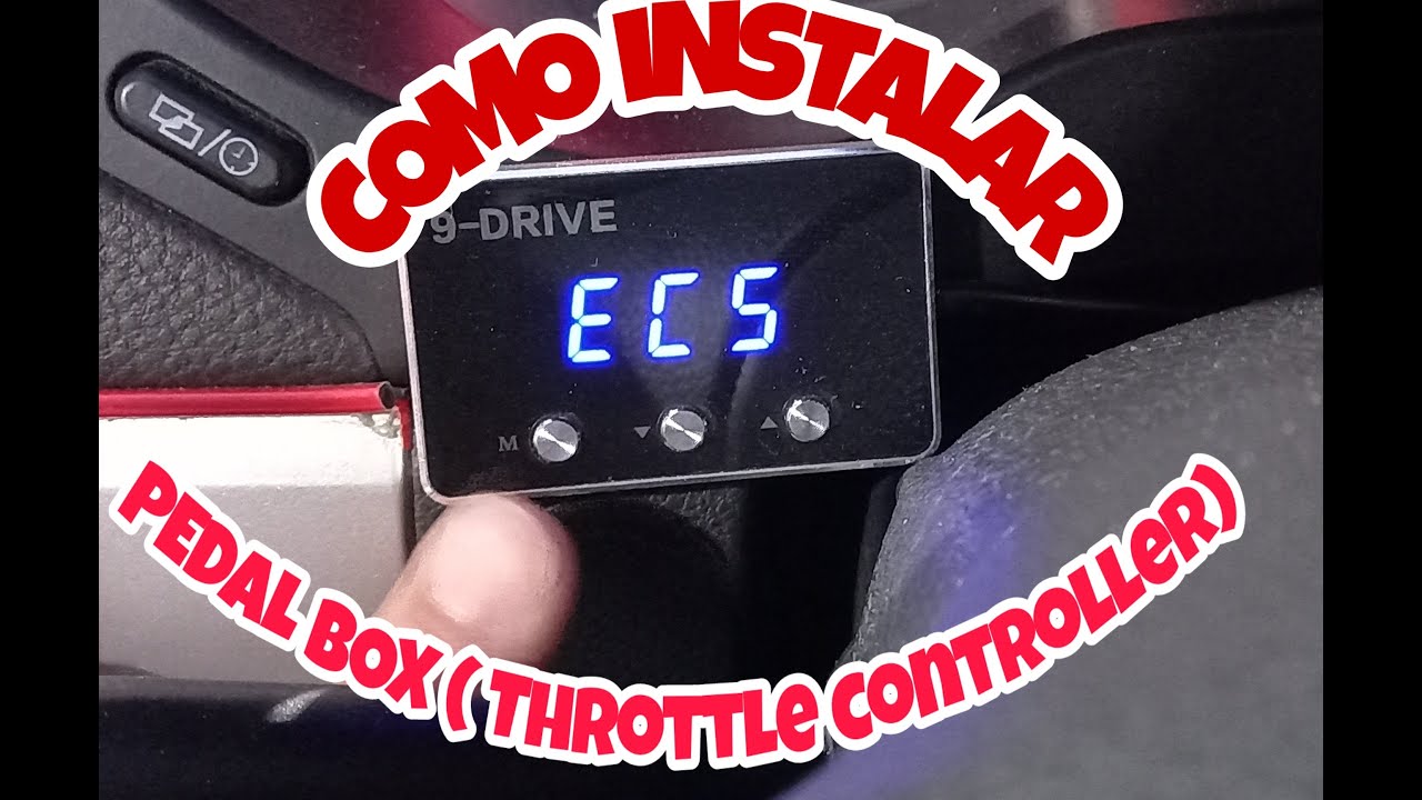 COMO INSTALAR PEDAL BOX (THROTTLE CONTROLLER)#PEDALBOX#MASACELERACION#CONTROLDETRACCION