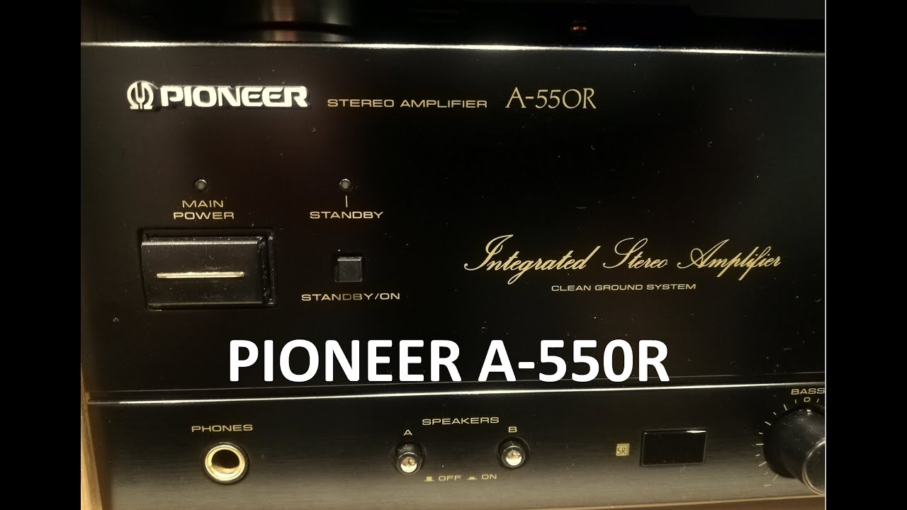 Pioneer A-550R przegląd i modyfikacje.