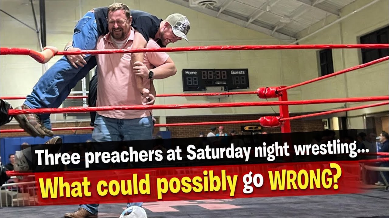 Three Preachers at Saturday Night Wrestling… What Could Possibly Go Wrong?