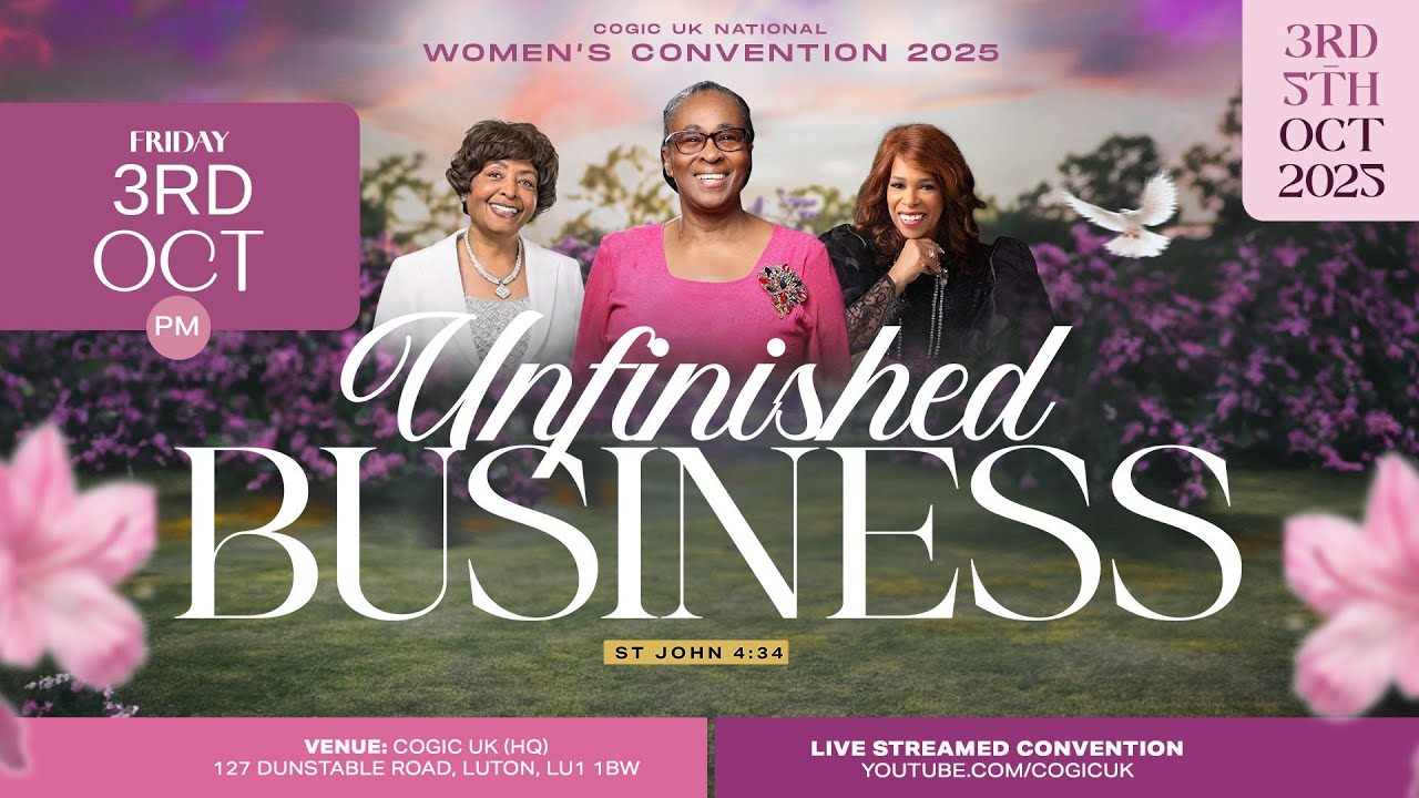 Friday Worship Service - COGIC UK Women's Convention 2025