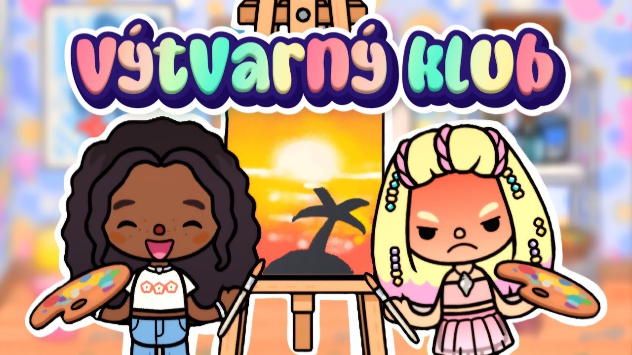 Výtvarný klub / letný tábor 2 / toca world príbeh