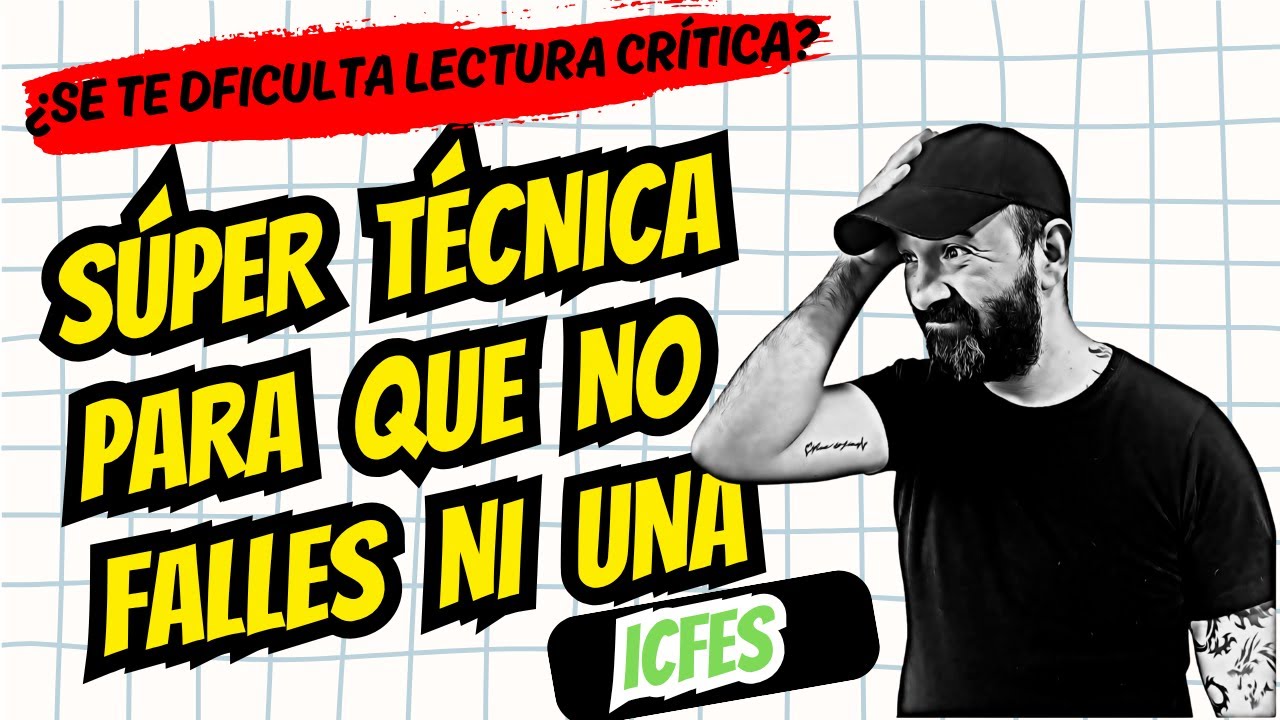 Técnicas de abordaje de preguntas; lectura crítica