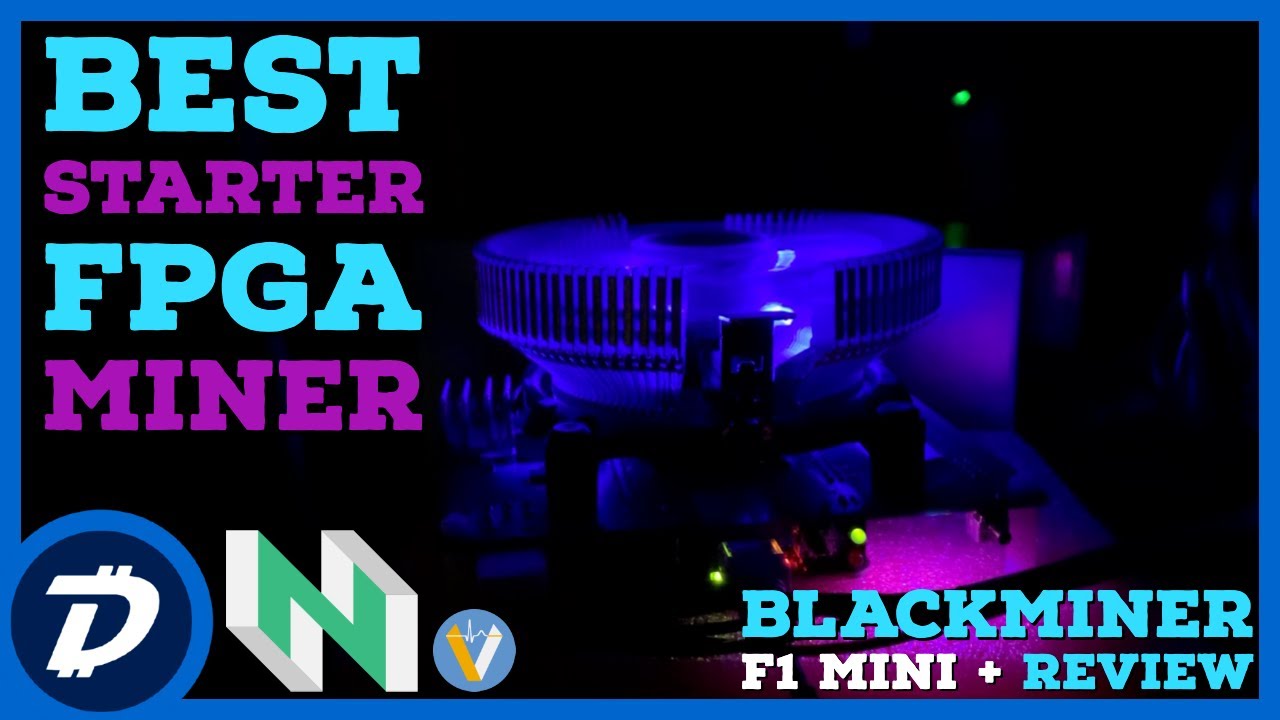 Best Starter FPGA Mining Rig - Hashaltcoin Blackminer F1 Mini + Plus Review | High Profits Low Power
