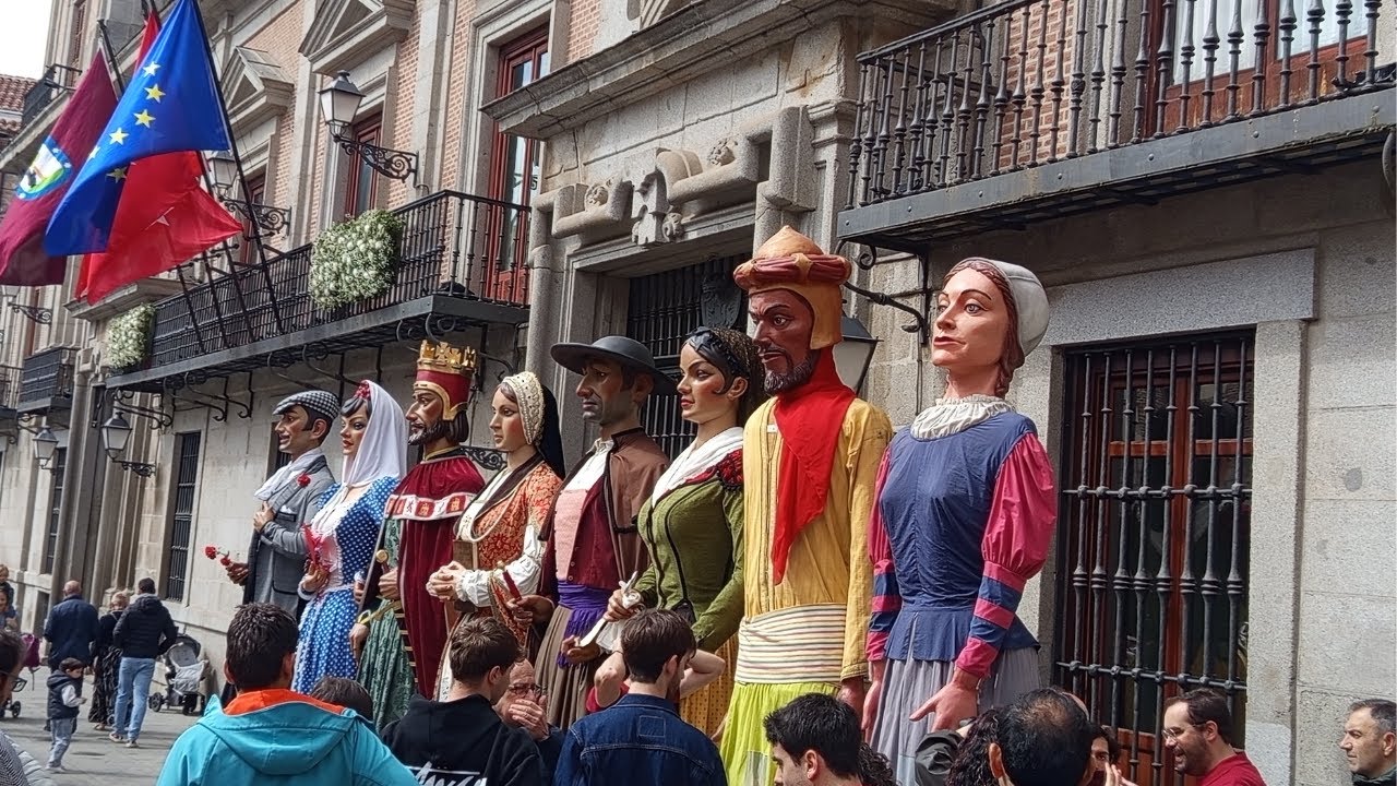 Fiestas de San Isidro Madrid 2025: Pasacalles de los Gigantes y Cabezudos