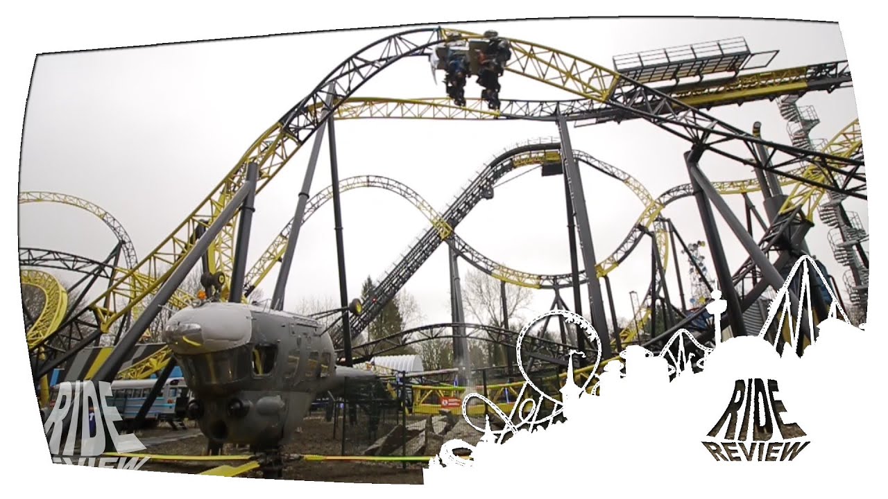 Lost Gravity - Walibi Holland (New MACK Rides BigDipper Coaster)