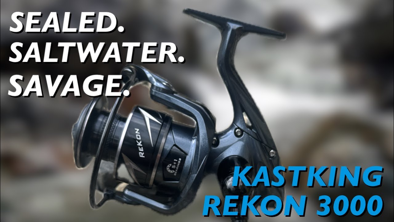 Waterproof & Tough! KastKing Rekon 3000 Reel First Look