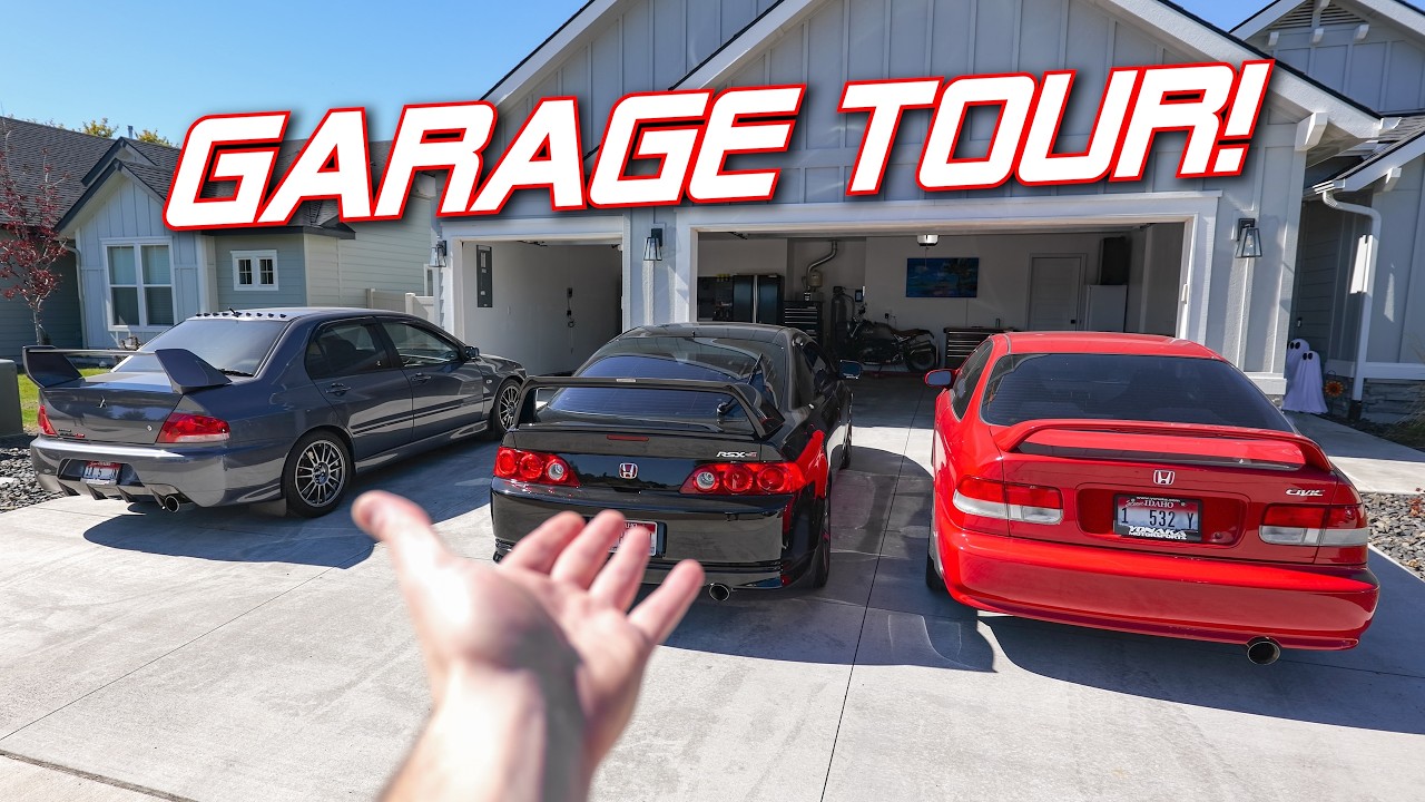 GARAGE TOUR! My Simple but Efficient 