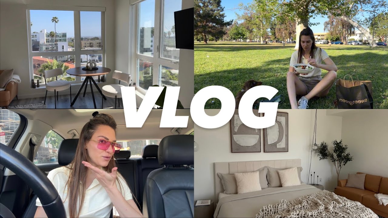 VLOG // Смотрим квартиры в Лос-Анджелес // Airbnb делишки // Моя рутина //