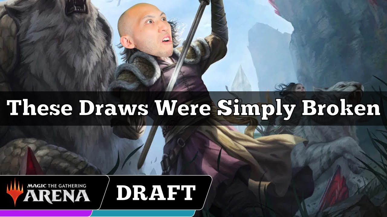 These Draws Were Simply Broken | Final Fantasy Premier Draft | MTG Arena