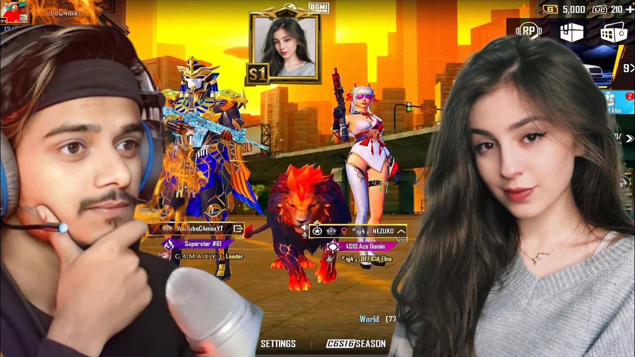 🔥BGMI New Event //1mach In Girl Gamer😱_ To //My Lobby Best Noob prank  For in Livik! Map