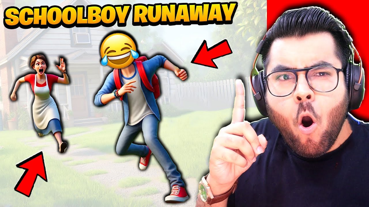 😂 MAMI PAPA ne ki PITAI..... | 😂 Schoolboy Runaway 😂 | Hitesh KS