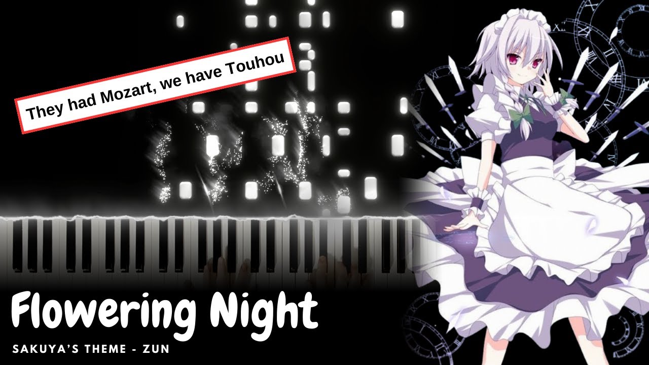 🔪The BETTER version of Night of Nights | Flowering Night by ZUN | Piano Cover by YPMusic