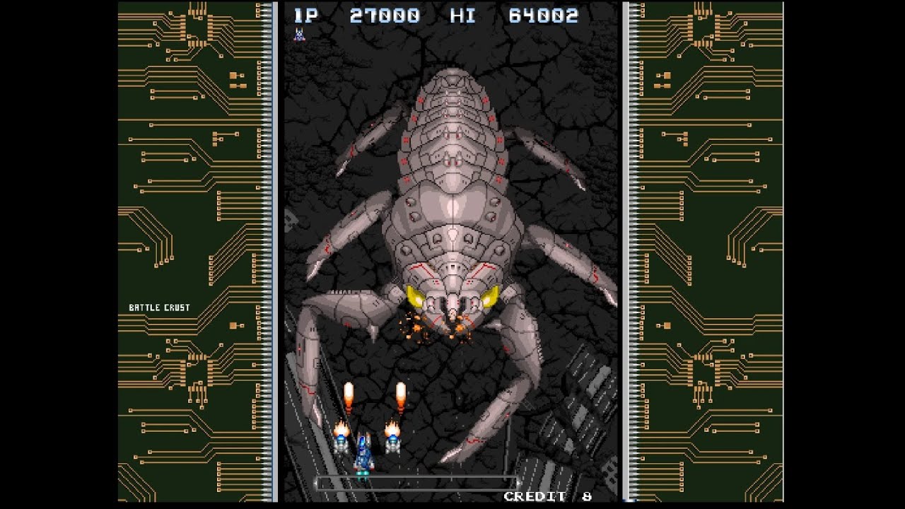 Battle Crust - [PC Win7] Short bad gameplay reaching stage 4 (2016)