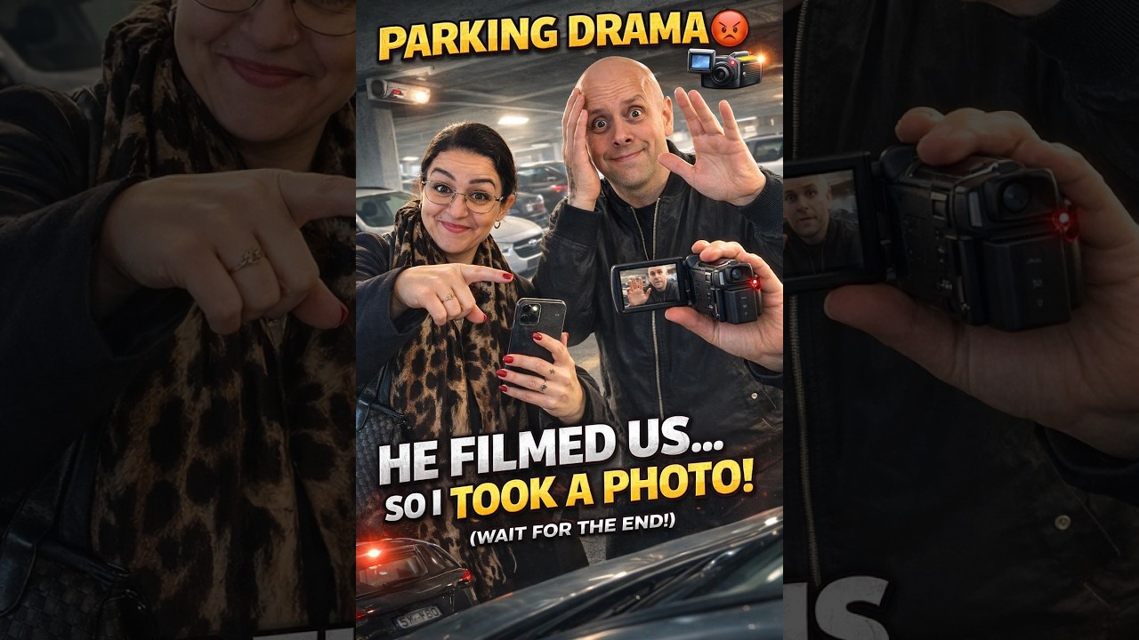 Parking Drama 😡📹 He Filmed Us So I Took a Photo Wait for the End