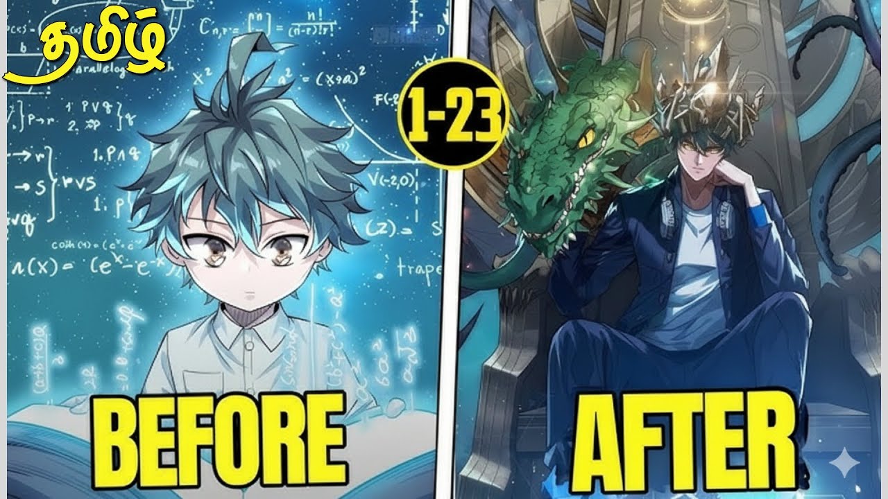 (01-23)💥Infinite Evolution From Zero📈 | Tamil Manhwa explanation | Recap 