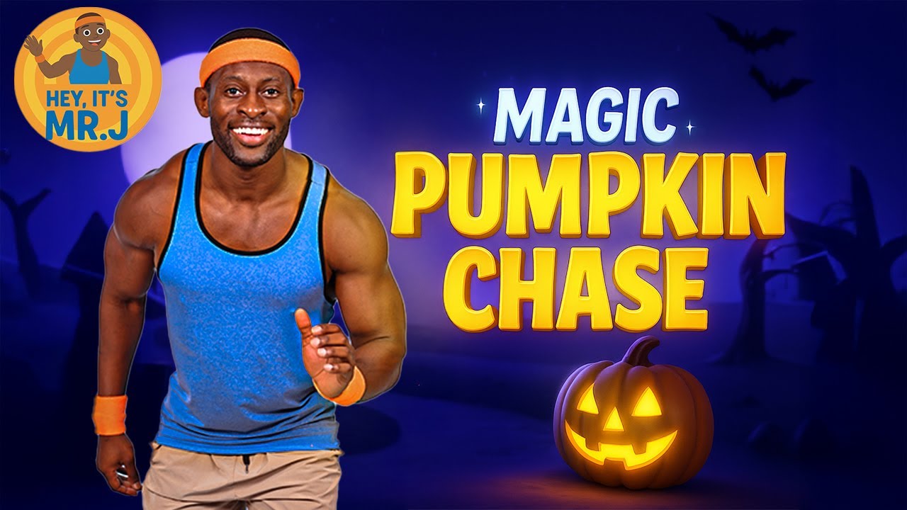 👻🎃 Halloween Brain Break! 🎃👻 | Magic Pumpkin Chase 🎃 | Fun Halloween Workout for Kids!