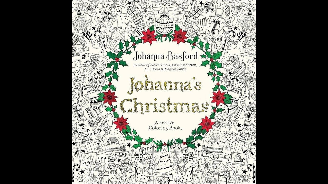 Flip Through Johanna's Christmas Colouring Book