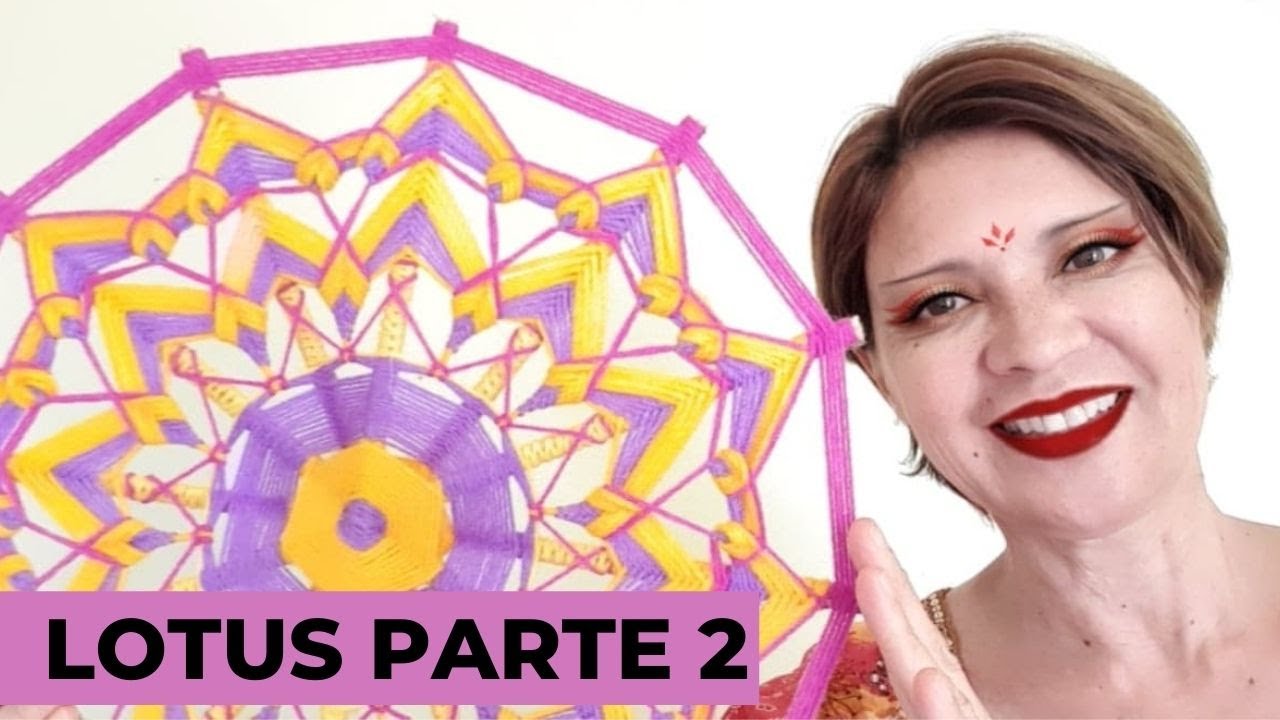 🔴 Como Fazer Mandala LOTUS PARTE 2