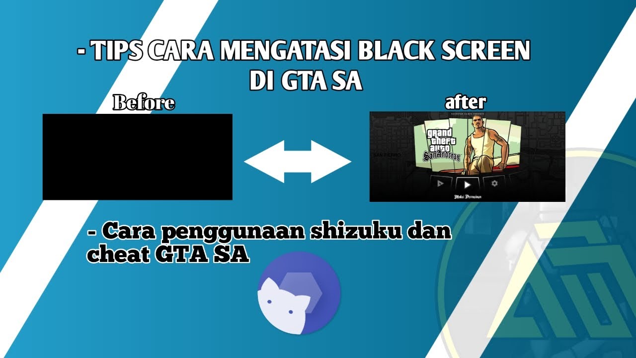 GTA SA KALIAN BLACK SCREEN? DISINI SOLUSINYA