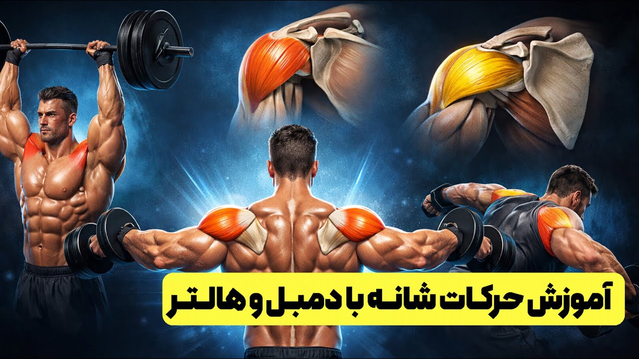 حرکت های طلایی برای ساخت سرشانه‌های حجیم و گرد 💪