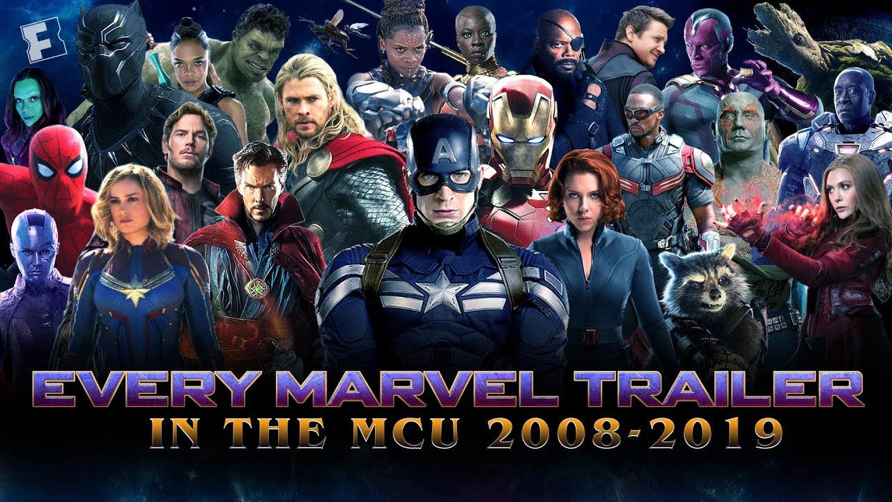 ALL Marvel Cinematic Universe Trailers - Iron Man (2008) to Avengers: Endgame (2019)