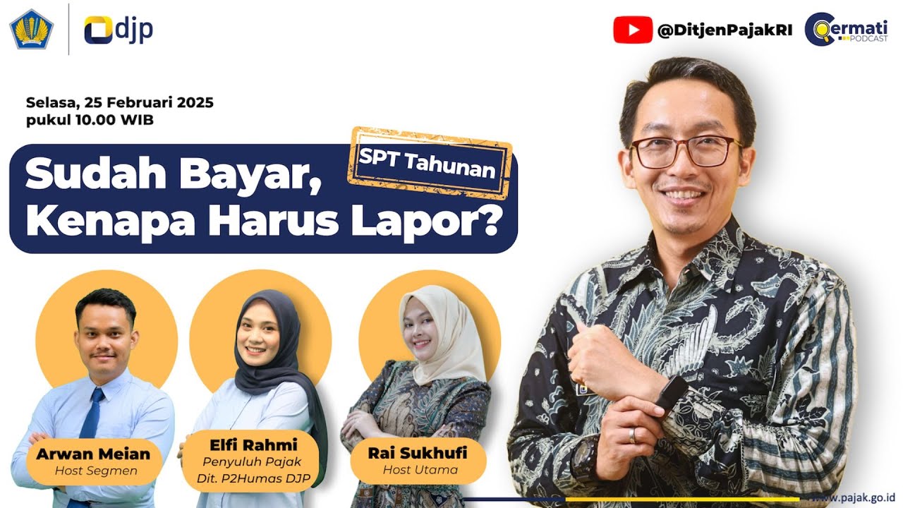[Podcast Cermati - Eps. 26] - SPT Tahunan: Sudah Bayar, Kenapa Harus Lapor? bersama Tirta