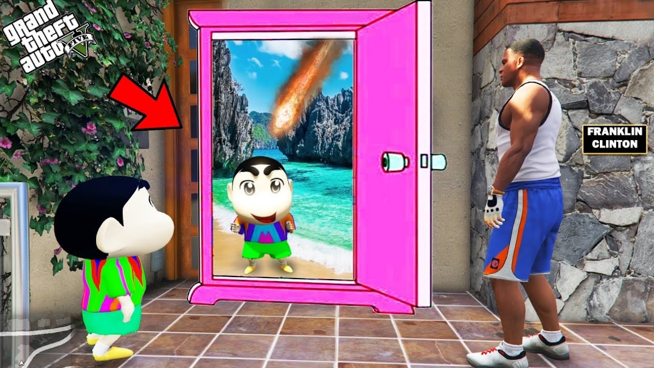Franklin found Time travelling MAGIC DOOR in GTA5