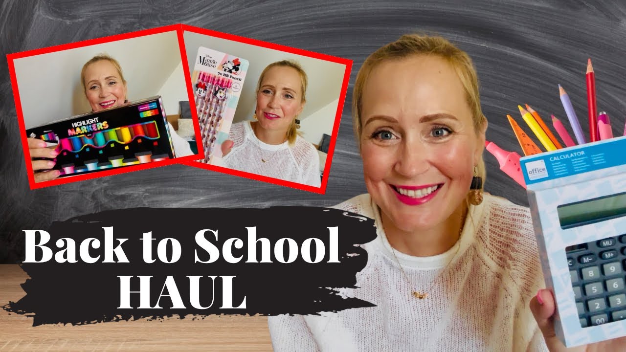 Back to School Haul 2025 | Pepco, Action & Tesco – školní i kancelářské vychytávky