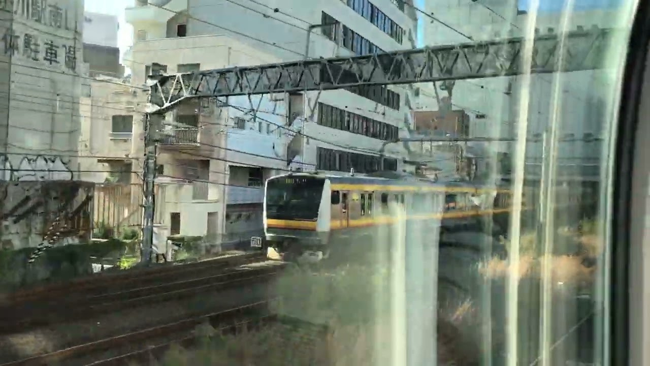 今だけ無料体験「中央快速線グリーン車」２階左側車窓（２・国分寺→高尾）