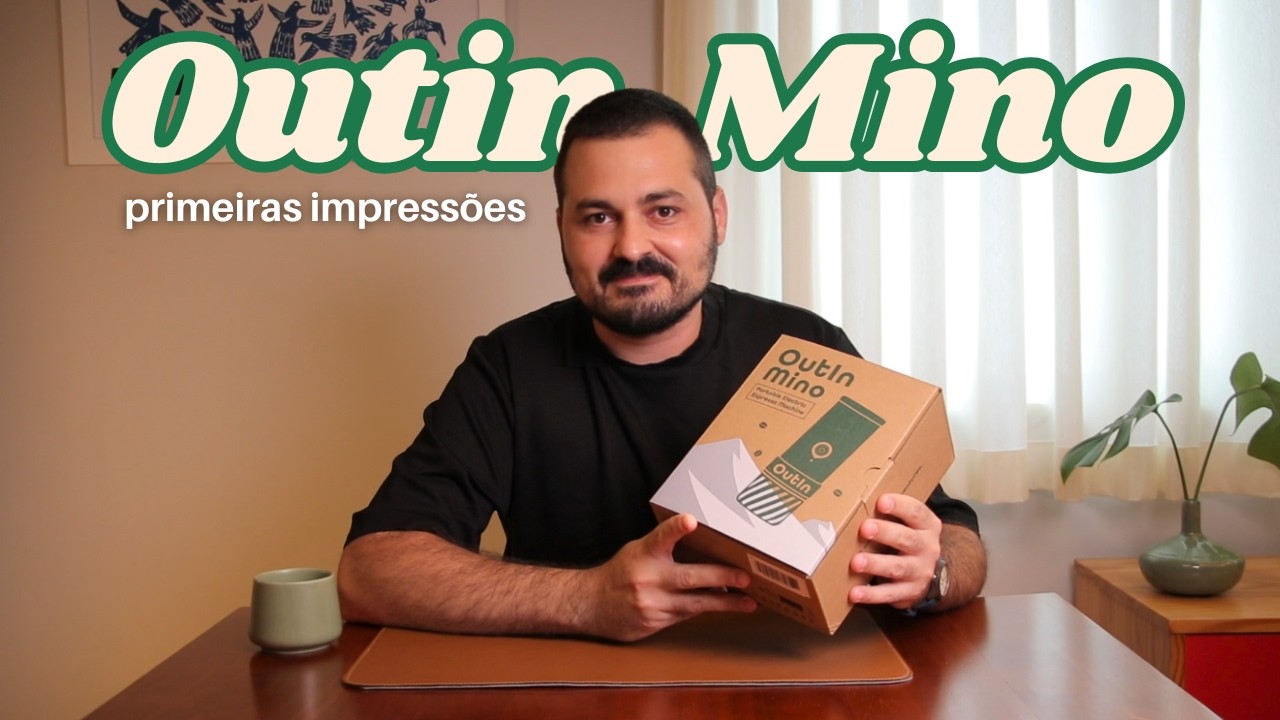 Outin Mino: Primeiras Impressões da Nova Máquina de Espresso Portátil! | Faz Um Café