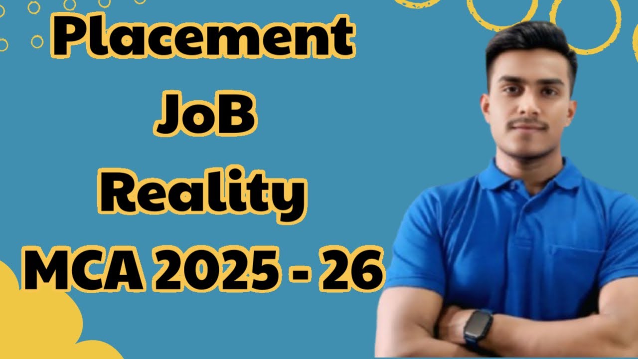 🔰PLACEMENT//JOB// MCA REALITY // OJEE 2025 2026 ✅
