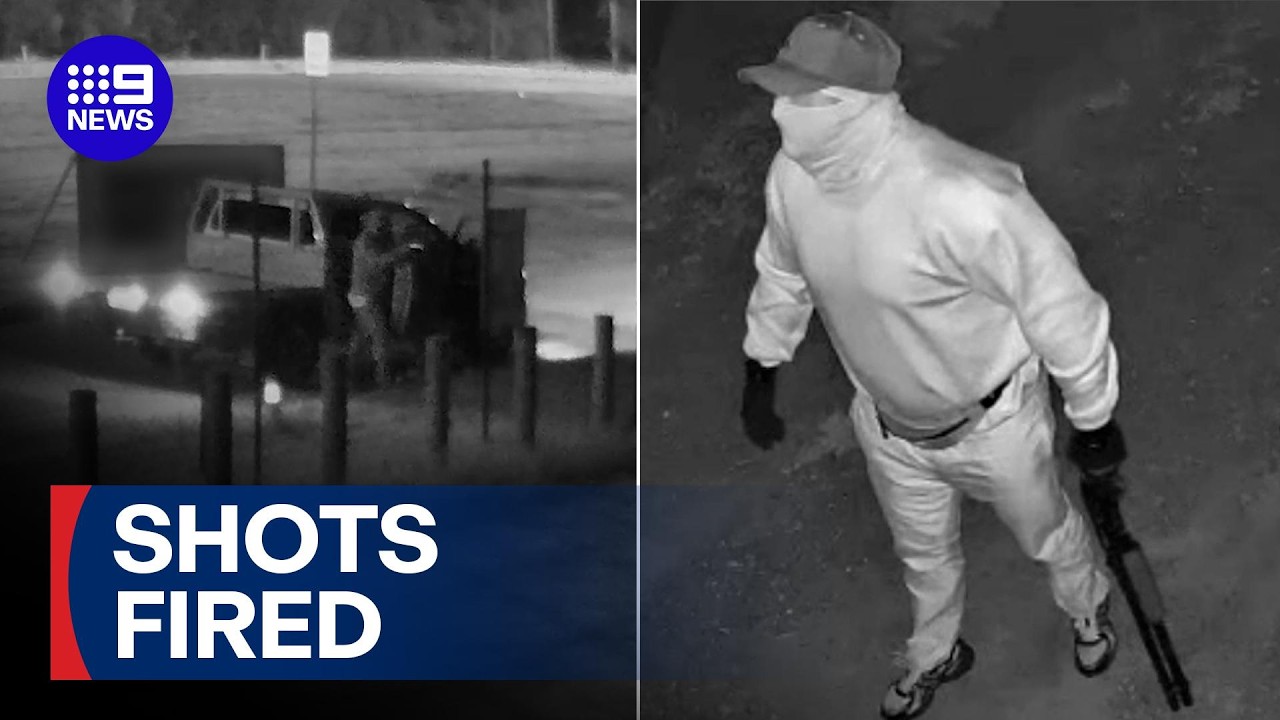 Police hunt armed gang linked to multiple violent crimes | 9 News Australia