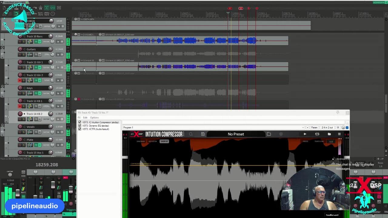 Mixing Live recordings - 2/7/2026