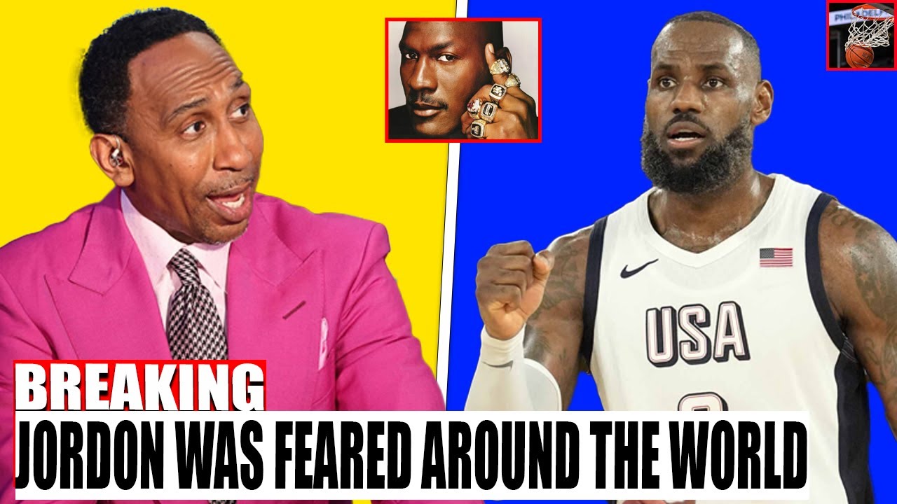 Stephen A. Smith Compares LeBron and Jordan: “LeBron Respected, Jordan Feared”