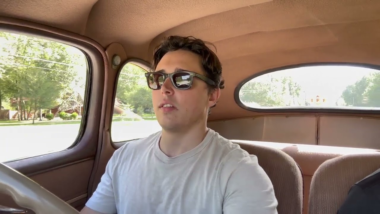 1941 Ford De Luxe Coupe Driving Video