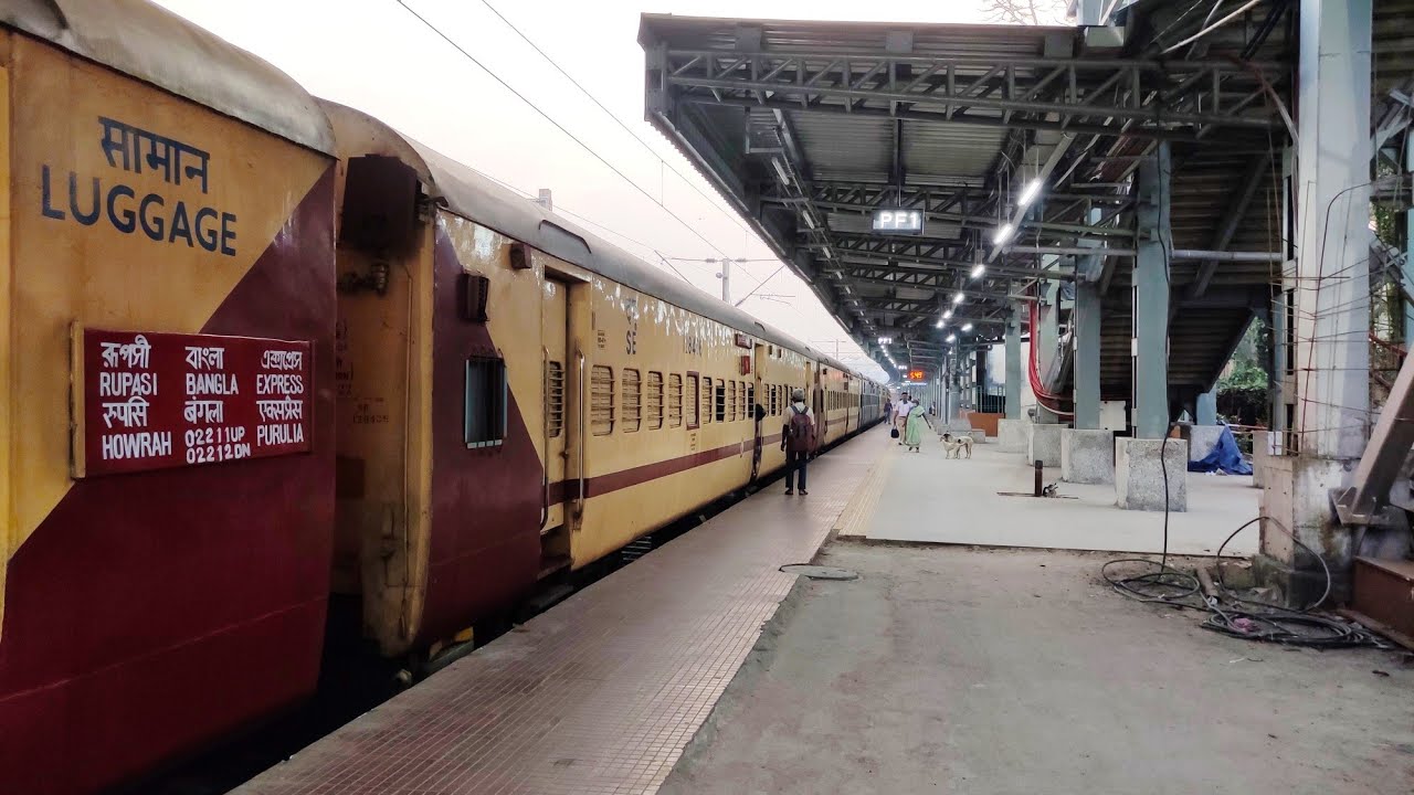 Santragachi to Purulia by Rupashi Bangla Express | Journey coverage post lockdown
