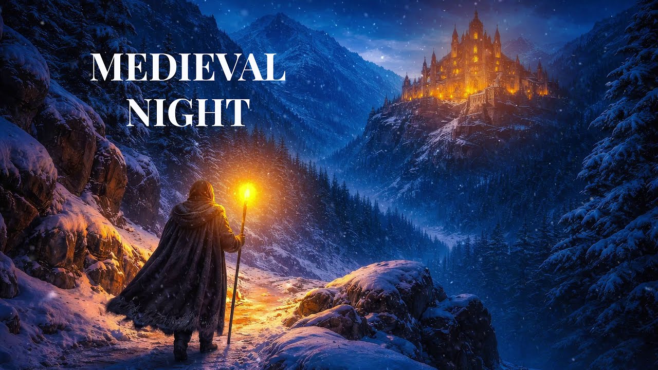 Medieval Fantasy Music – Winter Night Ambience