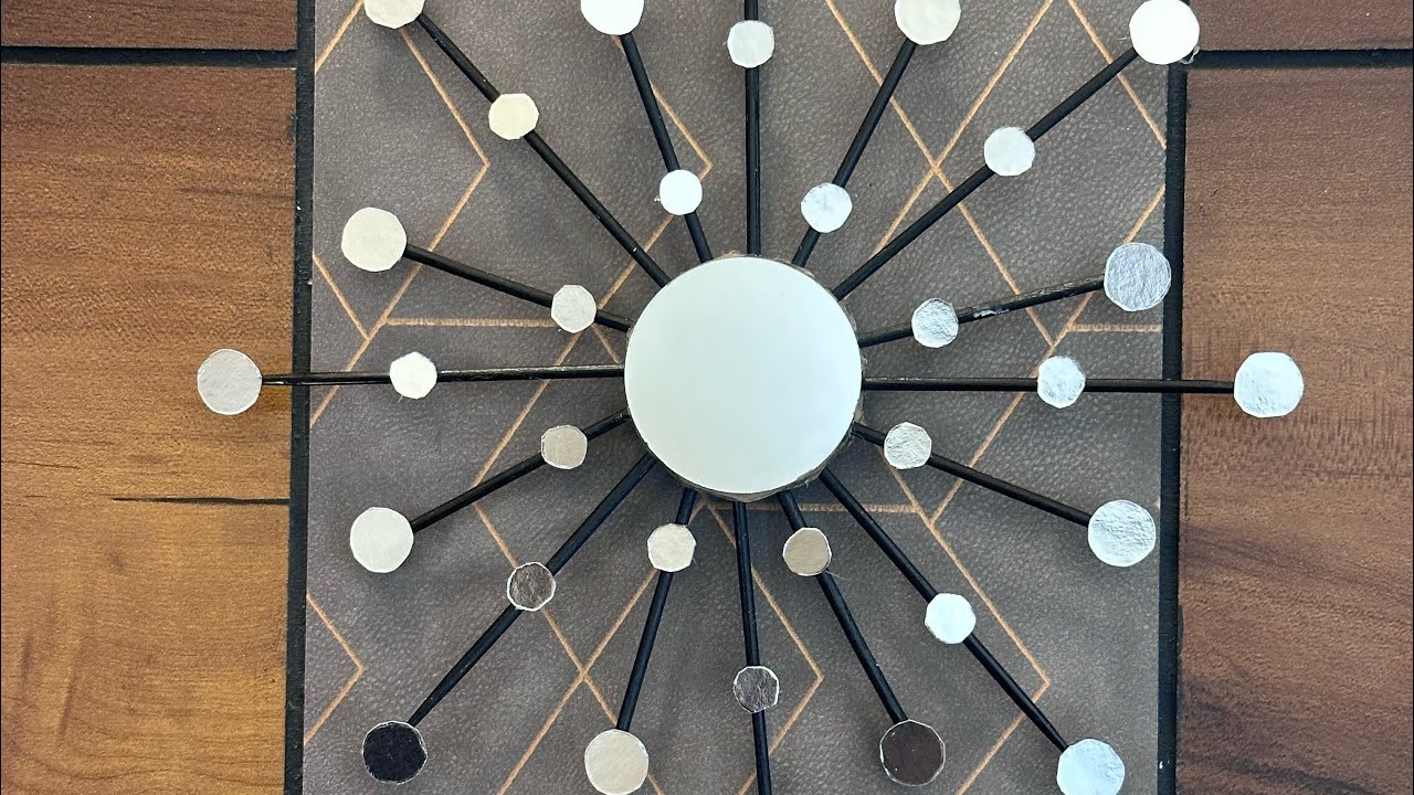 Easy DIY Aesthetic Wall Decor for Small Rooms / Mirror craft ideas 