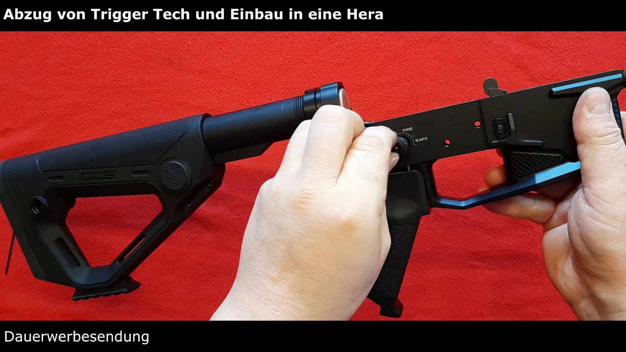 Vorstellung Einbau Abzug vonTriggerTech in eine Hera - Triggertech