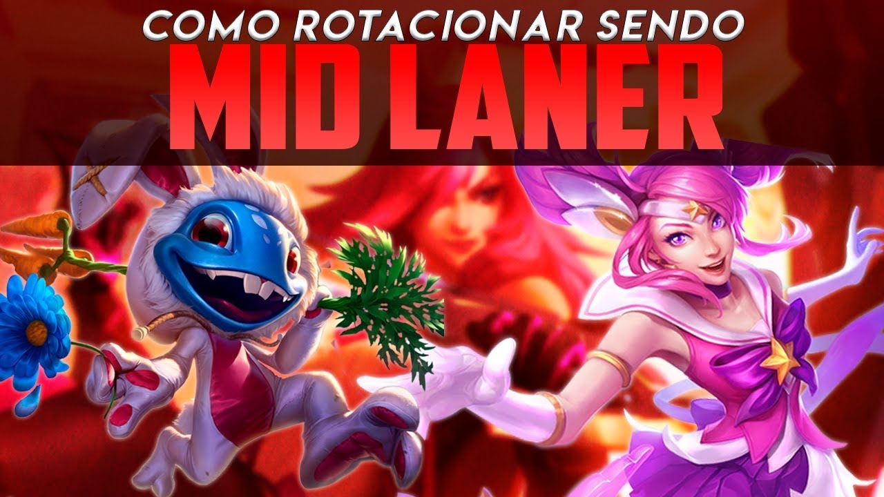 A MELHOR FORMA DE ROTACIONAR SENDO MID LANER!