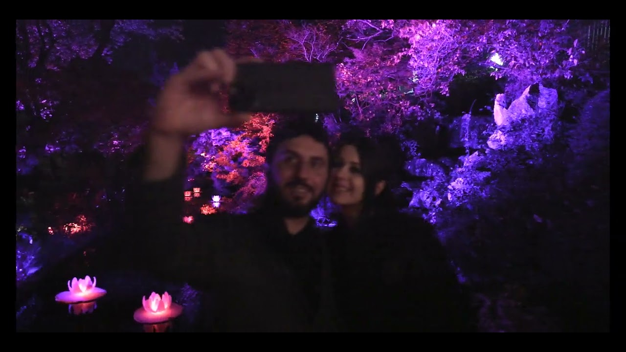 INCANTO di LUCI Orto Botanico di Roma NATALE 2022 Fabio Conti