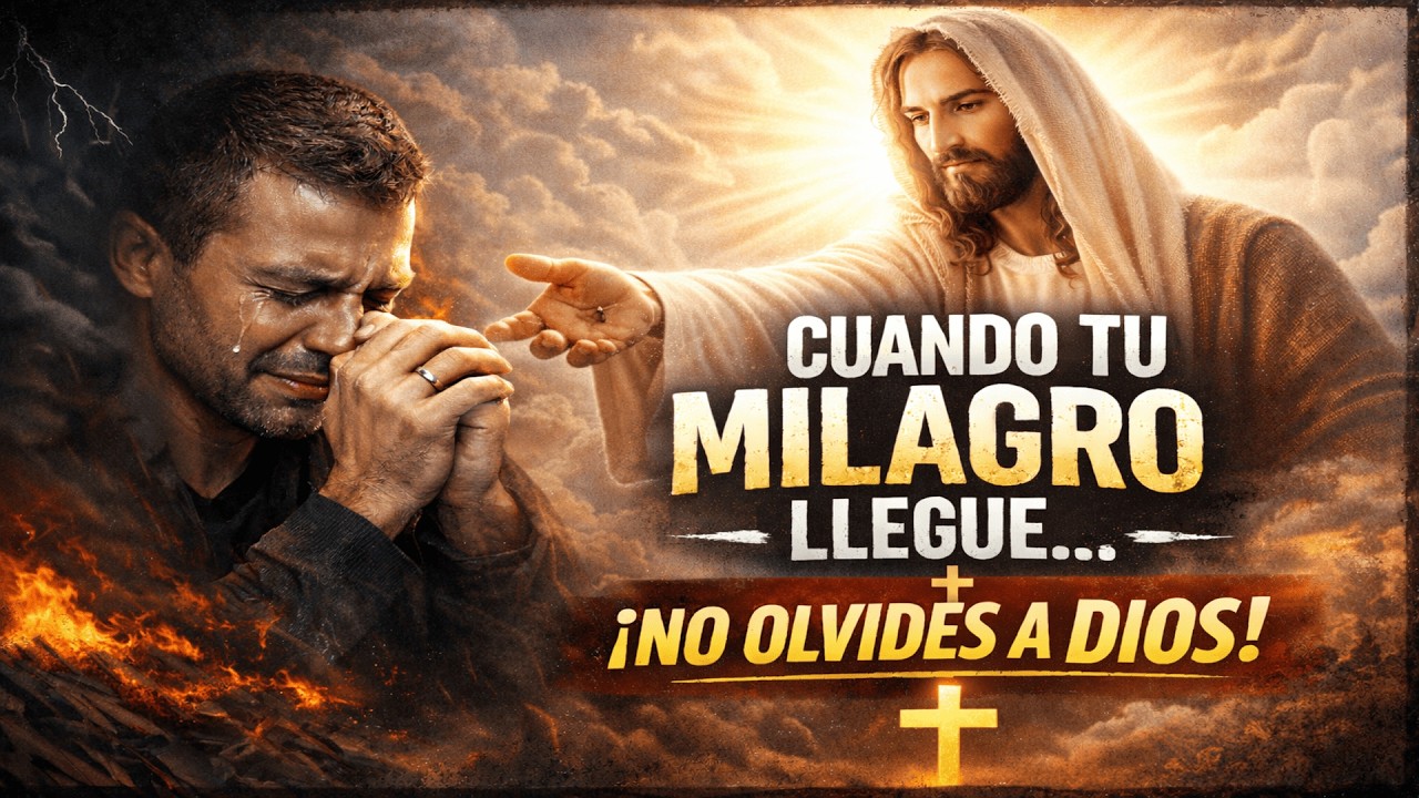 DIOS TE DICE: NO TE OLVIDES DE MÍ CUANDO TENGAS TU BENDICIÓN.
