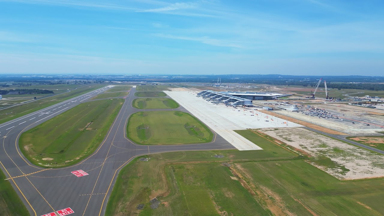 Western Sydney Airport Panoramic:  Most Recent Drone Inspection 15 March 2025